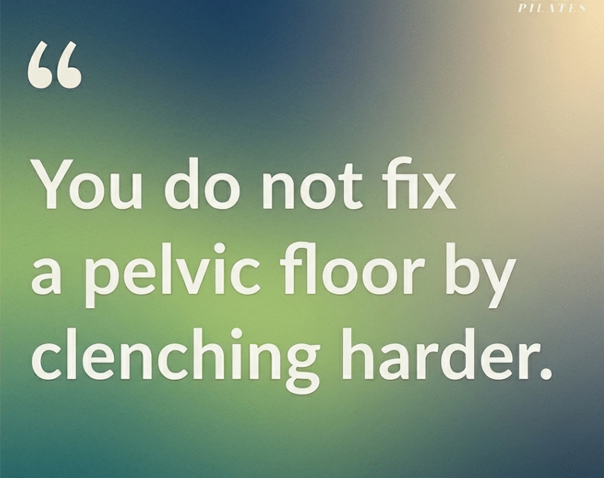 pilates for pelvic floor quote